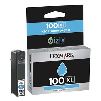 Lexmark 14N1069E - 100XL Numaralı Yüksek Kapasiteli Mavi Kartuş