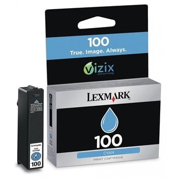 Lexmark 14N0900E - 100 Numaralı Mavi Kartuş