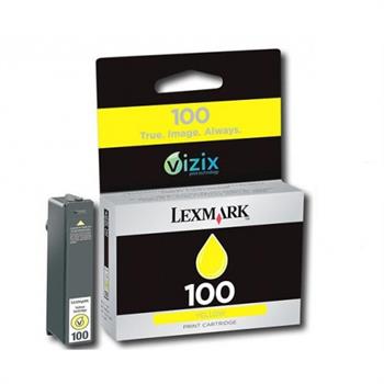 Lexmark 14N0902E - 100 Numaralı Sarı Kartuş