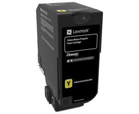 Lexmark 74C50Y0 - Sarı Toner