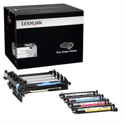 Lexmark 70C0Z50 - Renkli ve Siyah Imaging Unit Kiti