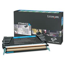 Lexmark X748H1CG - Yüksek Kapasiteli Mavi Toner
