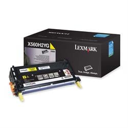 Lexmark X560H2YG - Yüksek Kapasiteli Sarı Toner