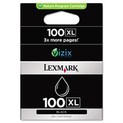 Lexmark 14N1068E - 100XL Numaralı Yüksek Kapasiteli Siyah Kartuş